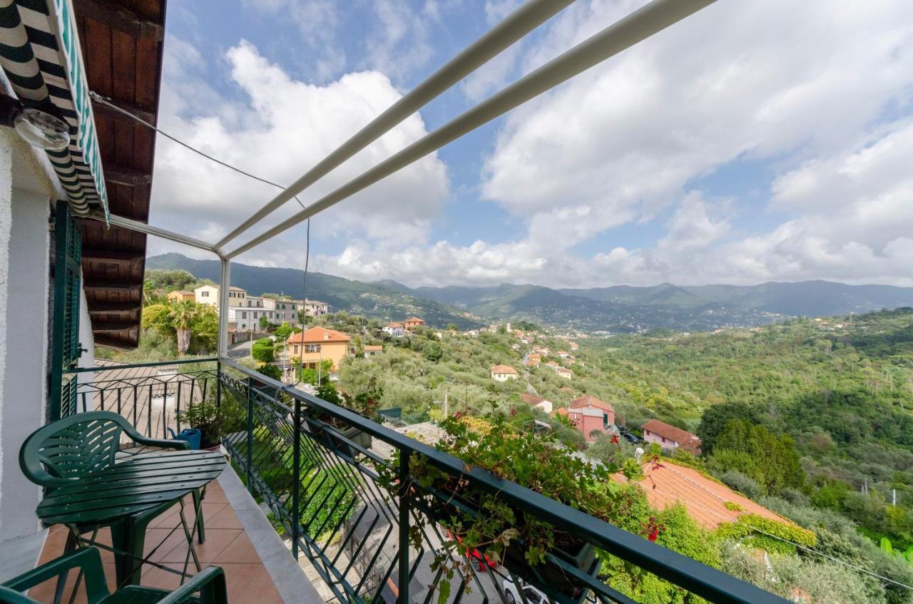 Ca' Do Pescou, Charming 2,Bedroom Apartment With Stunning Hill Views Overlooking The Greenery 拉帕洛 外观 照片