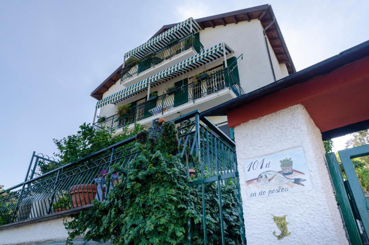 Ca' Do Pescou, Charming 2,Bedroom Apartment With Stunning Hill Views Overlooking The Greenery 拉帕洛 外观 照片